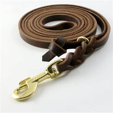 GSD Leather Leash (long)